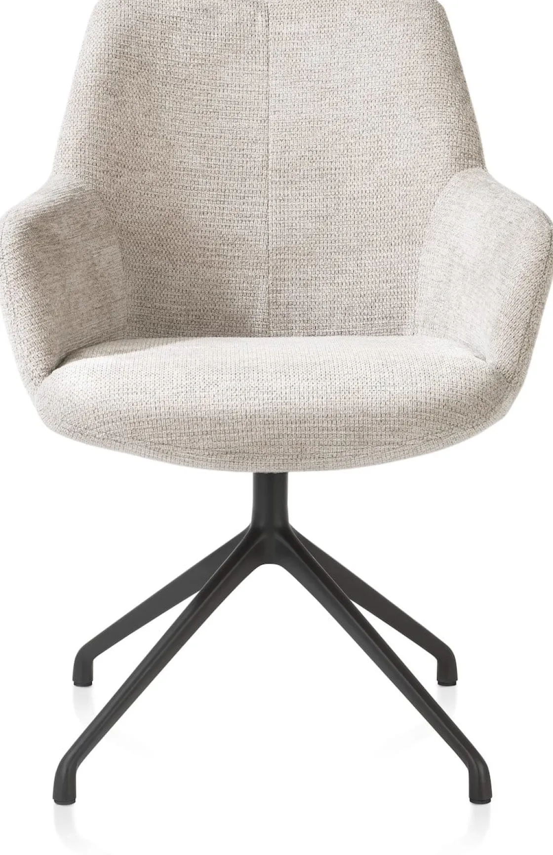 XOOON Mats, armstoel - aluminium frame 4-poots - draaibaar - selected choices^ Armstoelen