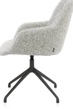 XOOON Mats, armstoel - aluminium frame 4-poots - draaibaar - selected choices^ Armstoelen