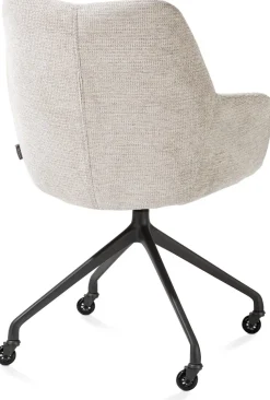 XOOON Mats, armstoel aluminium frame + wielen - selected choices^ Armstoelen