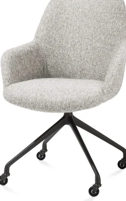 XOOON Mats, armstoel aluminium frame + wielen - selected choices^ Armstoelen