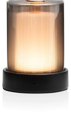 XOOON Matz draadloze tafellamp (1*LED) in de kleur Zwart - COCOmaison^ Tafellampen