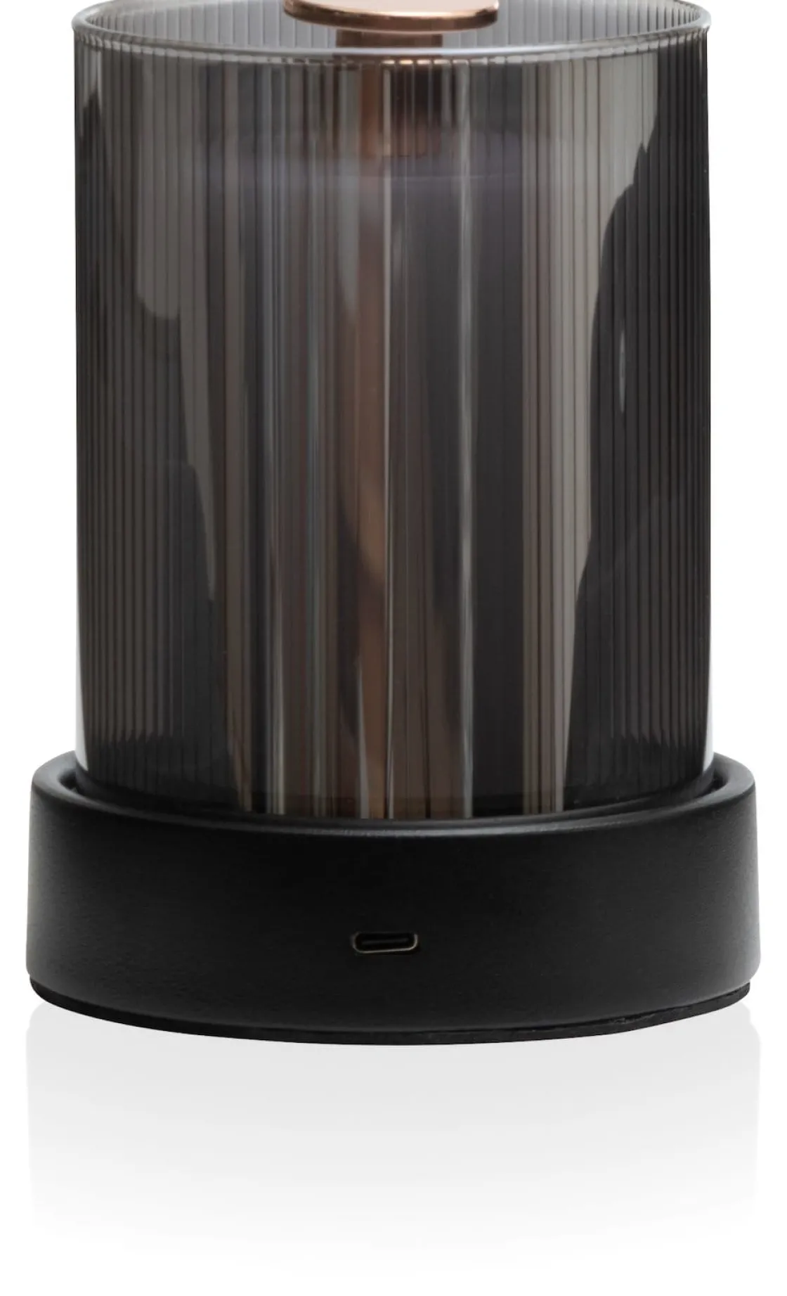 XOOON Matz draadloze tafellamp (1*LED) in de kleur Zwart - COCOmaison^ Tafellampen