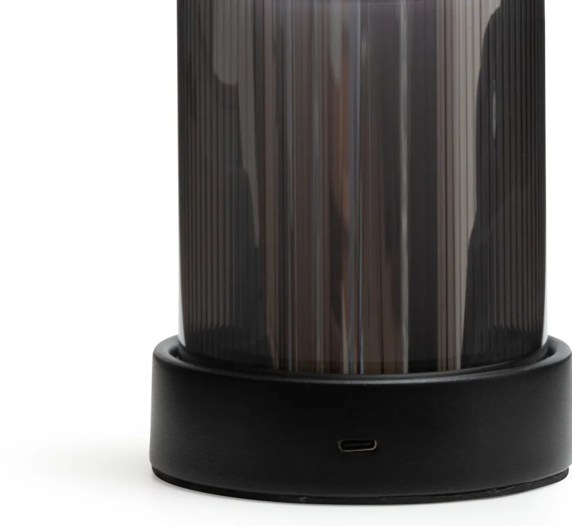 XOOON Matz draadloze tafellamp (1*LED) in de kleur Zwart - COCOmaison^ Tafellampen