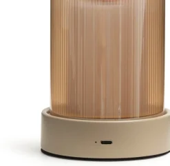 XOOON Matz draadloze tafellamp (1*LED) in de kleur Beige - COCOmaison^ Tafellampen