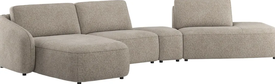 XOOON Merano triangel poef/hocker 30/80 x 106 cm. -^ Poef/Hockers|Merano