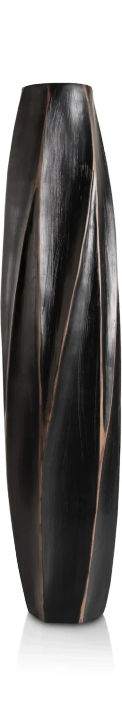 XOOON Merle vaas H81cm in de kleur Zwart - COCOmaison^ Woonaccessoires