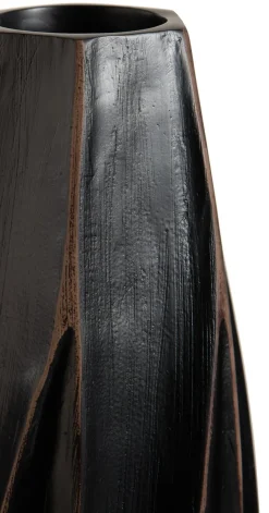 XOOON Merle vaas H52cm in de kleur Zwart - COCOmaison^ Woonaccessoires