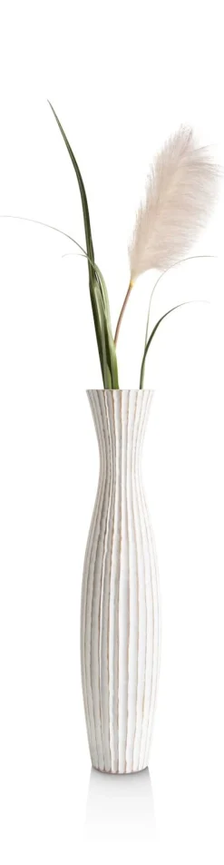 XOOON Milou vaas H64,5cm in de kleur Wit - COCOmaison^ Woonaccessoires