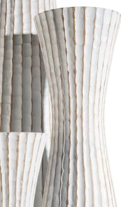 XOOON Milou vaas H134cm in de kleur Wit - COCOmaison^ Woonaccessoires
