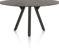 XOOON MINATO bartafel - ellips - 210 x 105 cm (h: 92 cm) - marmerlook^ Bartafels|Tafelconfigurator