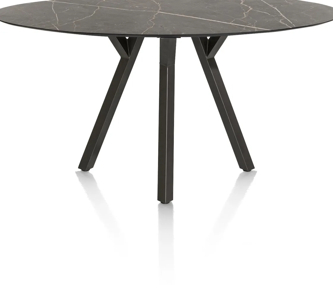 XOOON MINATO bartafel - ellips - 210 x 105 cm (h: 92 cm) - marmerlook^ Bartafels|Tafelconfigurator