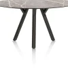 XOOON MINATO bartafel - ellips - 210 x 105 cm (h: 92 cm) - lichtgrijs^ Bartafels|Tafelconfigurator