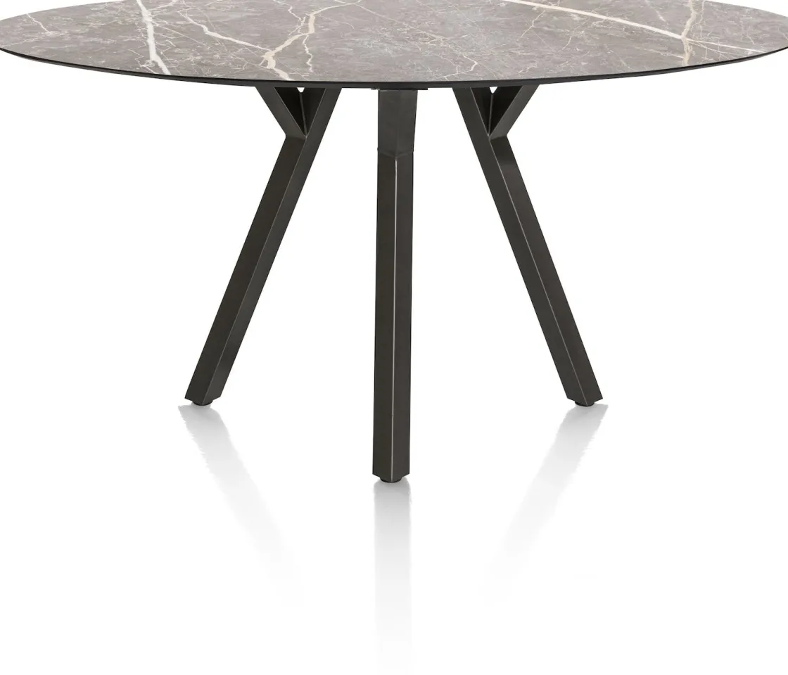 XOOON MINATO bartafel - ellips - 210 x 105 cm (h: 92 cm) - lichtgrijs^ Bartafels|Tafelconfigurator
