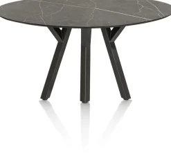 XOOON MINATO bartafel - ellips - 180 x 100 cm (h: 92 cm) - marmerlook^ Bartafels|Tafelconfigurator