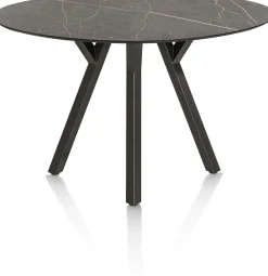 XOOON MINATO bartafel - ellips - 180 x 100 cm (h: 92 cm) - marmerlook^ Bartafels|Tafelconfigurator