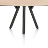 XOOON MINATO bartafel - ovaal - 240 x 110 cm (h: 92 cm) - eiken look^ Bartafels|Tafelconfigurator