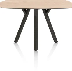 XOOON MINATO bartafel - ovaal - 200 x 105 cm (h: 92 cm) - eiken look^ Bartafels|Tafelconfigurator