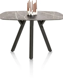 XOOON MINATO bartafel - ovaal - 150 x 105 cm (h: 92 cm) - lichtgrijs^ Bartafels|Tafelconfigurator