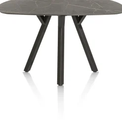XOOON MINATO bartafel - ovaal - 200 x 105 cm (h: 92 cm) - marmerlook^ Bartafels|Tafelconfigurator