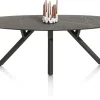 XOOON MINATO eetkamertafel - ellips - 240 x 110 cm - marmerlook^ Tafelconfigurator|Eettafels
