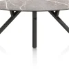 XOOON MINATO eetkamertafel - ellips - 210 x 105 cm - lichtgrijs^ Tafelconfigurator|Eettafels