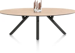 XOOON MINATO eetkamertafel - ellips - 240 x 110 cm - eiken look^ Tafelconfigurator|Eettafels