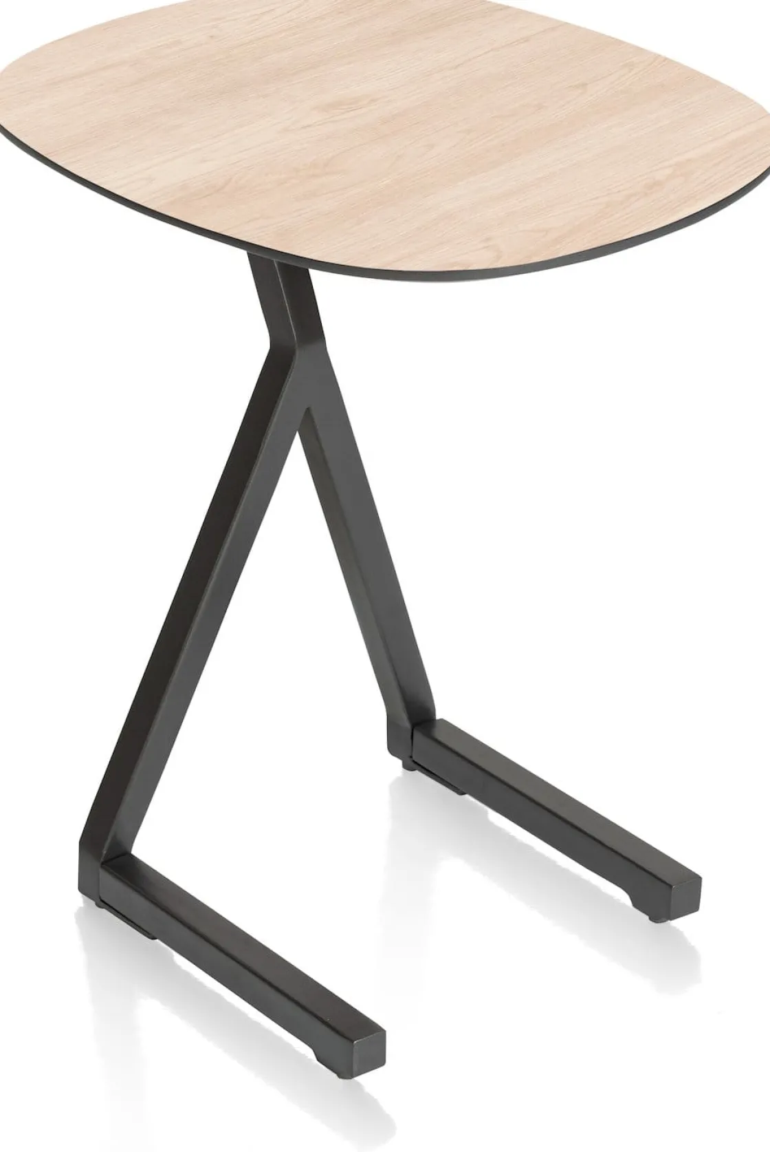 XOOON MINATO laptop-tafel 45 x 35 cm - hoogte 52 cm - eiken look^ Bijzettafels|Tafelconfigurator