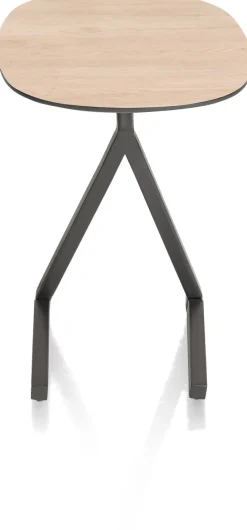 XOOON MINATO laptop-tafel 45 x 35 cm - hoogte 52 cm - eiken look^ Bijzettafels|Tafelconfigurator