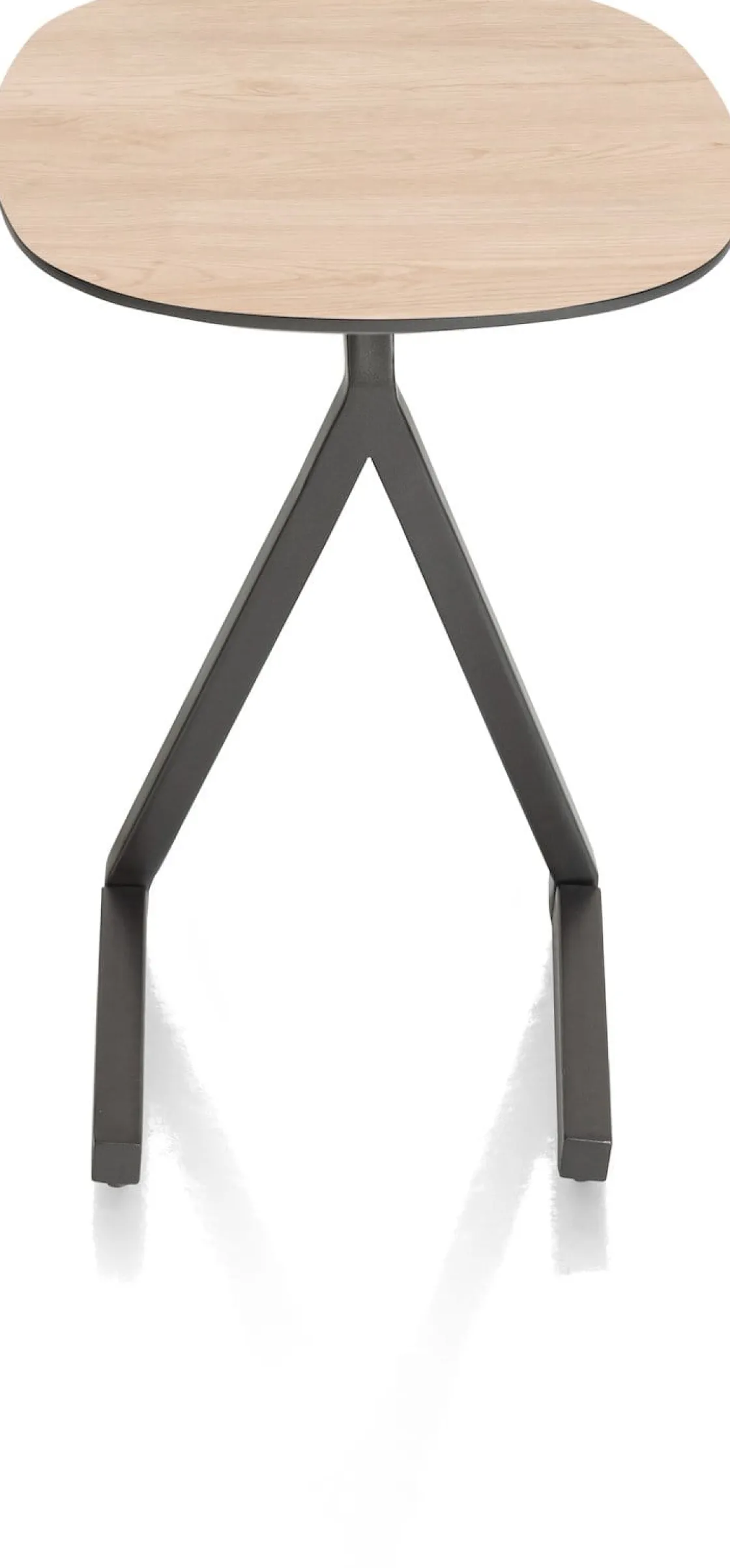 XOOON MINATO laptop-tafel 45 x 35 cm - hoogte 52 cm - eiken look^ Bijzettafels|Tafelconfigurator