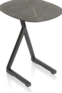 XOOON MINATO laptop-tafel 45 x 35 cm - hoogte 52 cm - marmerlook^ Bijzettafels|Tafelconfigurator