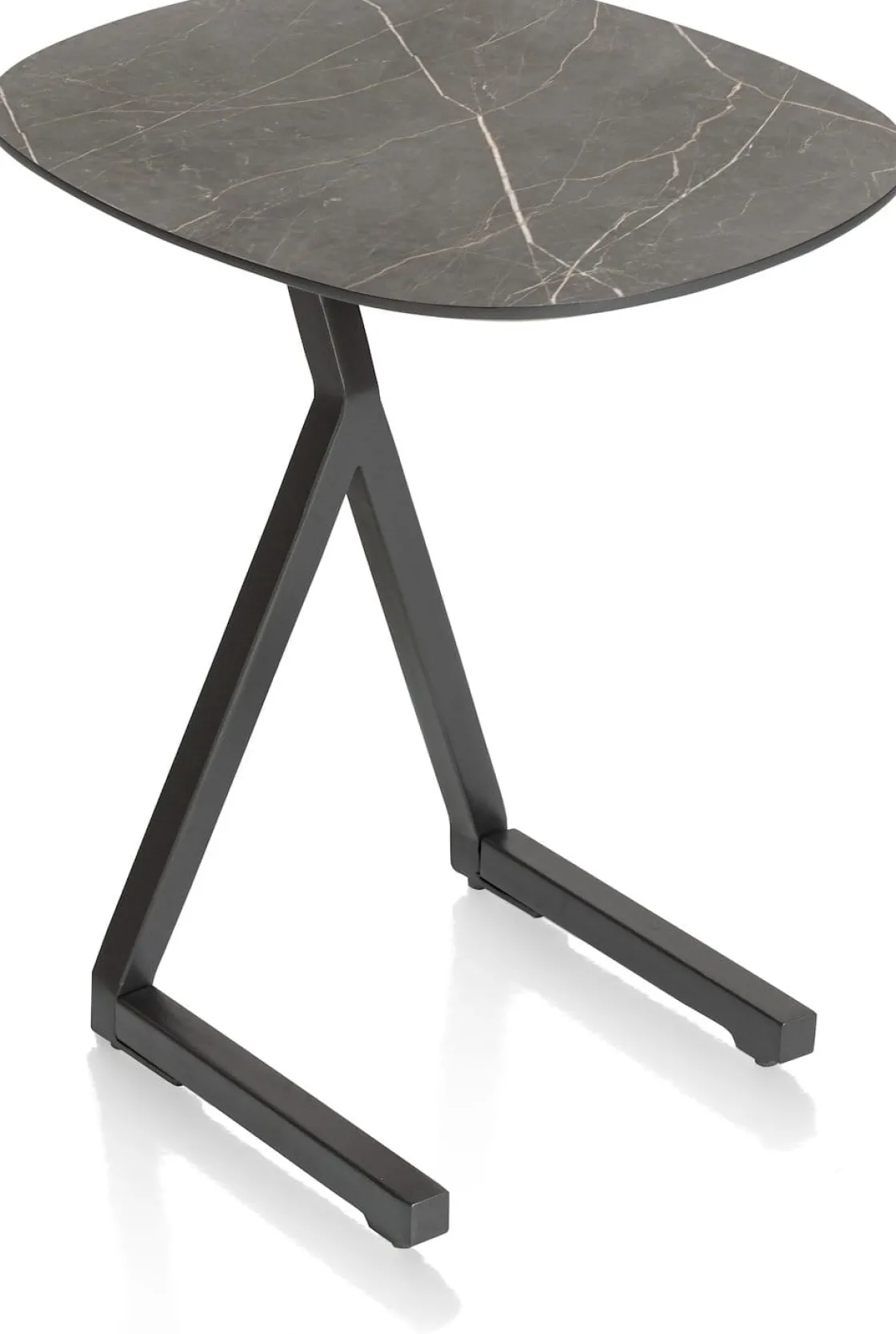 XOOON MINATO laptop-tafel 45 x 35 cm - hoogte 52 cm - marmerlook^ Bijzettafels|Tafelconfigurator