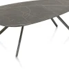 XOOON MINATO salontafel 100 x 60 cm - marmerlook^ Salontafels|Tafelconfigurator