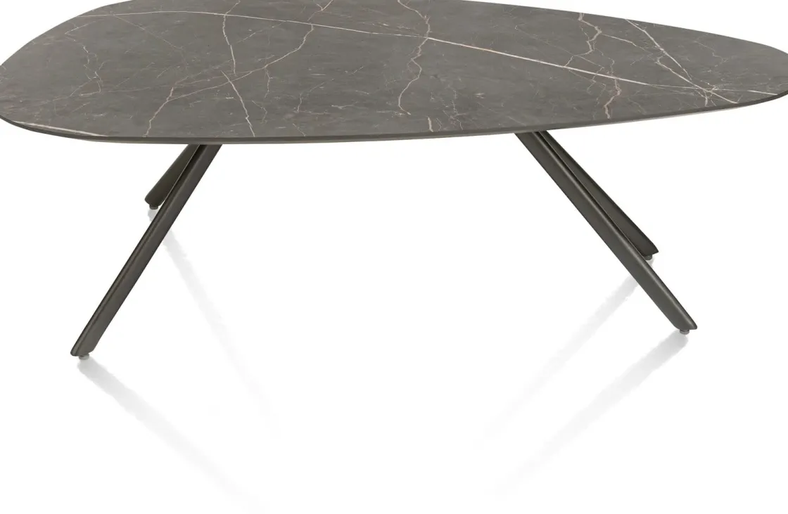 XOOON MINATO salontafel 100 x 60 cm - marmerlook^ Salontafels|Tafelconfigurator