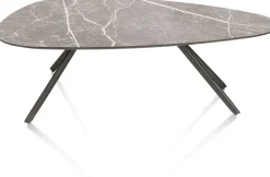 XOOON MINATO salontafel 100 x 60 cm - lichtgrijs^ Salontafels|Tafelconfigurator