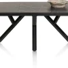 XOOON MINATO uitschuiftafel - ovaal - 180 (+ 60) x 110 cm - marmerlook^ Uitschuiftafels|Eettafels