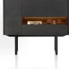 XOOON Modali highboard in onyx (+ LED) -^ Bergkasten