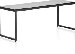 XOOON Modali hoge salontafel met glasblad -^ Bijzettafel Sets|Salontafels