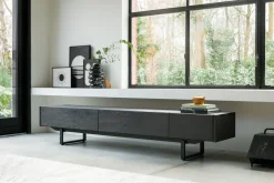 XOOON Modali tv dressoir in naturel 237 cm -^ Tv-Meubelen