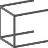 XOOON Modulo aanbouwrek in metaal 45 cm, 1 nivo -^ Wandmeubels