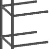 XOOON Modulo aanbouwrek in metaal 45 cm, 5 nivo's -^ Wandmeubels