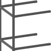 XOOON Modulo aanbouwrek in metaal 45 cm, 3 nivo's -^ Wandmeubels
