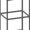 XOOON Modulo basisrek in metaal 45 cm, 2 nivo's -^ Wandmeubels