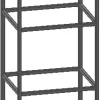 XOOON Modulo basisrek in metaal 45 cm, 5 nivo's -^ Wandmeubels