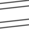 XOOON Modulo basisrek in metaal 90 cm, 1 nivo -^ Wandmeubels