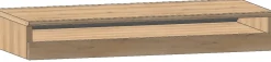 XOOON Modulo buro element in naturel -^ Wandmeubels