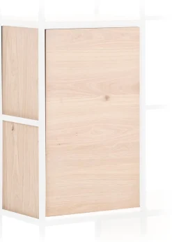 XOOON Modulo kast in naturel 45 cm met 1 deur -^ Bergkasten