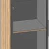 XOOON Modulo kast in naturel 45 cm met 1 glasdeur -^ Bergkasten