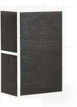 XOOON Modulo kast in onyx 45 cm met 1 deur -^ Bergkasten