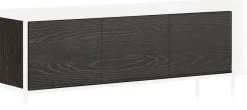 XOOON Modulo kast in onyx 135 cm met 3 deuren -^ Bergkasten