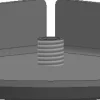 XOOON Modulo stabilisatieplaat in metaal -^ Wandmeubels